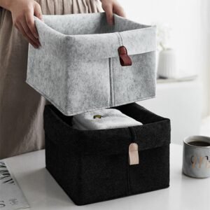 Modern Felt Storage Baskets