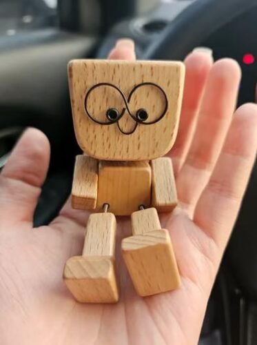 🔥Charming Little Wooden Figure photo review