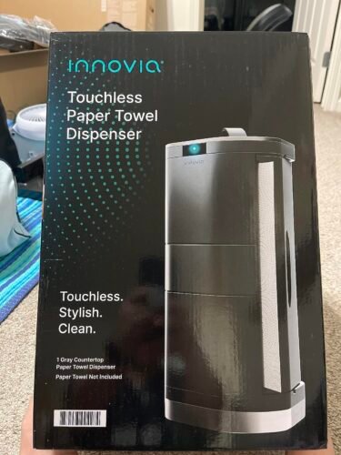 New! Innovia Countertop Touchless Paper Towel Dispenser in Black photo review