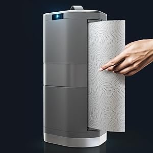 Innovia Countertop in Grey- Dispensing Towel Image