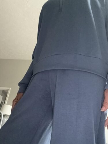 🔥Final Day Clearance!🛒Women's 2 Piece Outfits Casual Lapel Half Zip Sweatshirts And Wide Leg Pants Tracksuit Sets🔥8-PACK ONLY $28🔥 photo review