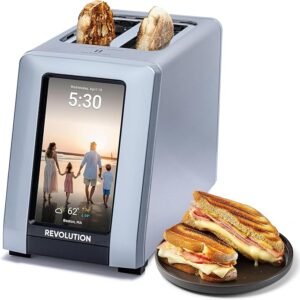 📦📦High-end quality🌟[Clearance sale]Smart Toaster with Touchscreen – Choose from 40+ Bread Types, 7 Browning Levels, & Toastie Press Mode