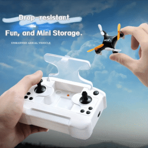 Top Christmas Gift 2026 🎅 All-Ages Mini Drone with Easy Stunt Flights & 360° Tricks - Perfect Beginner-Friendly Flyer!