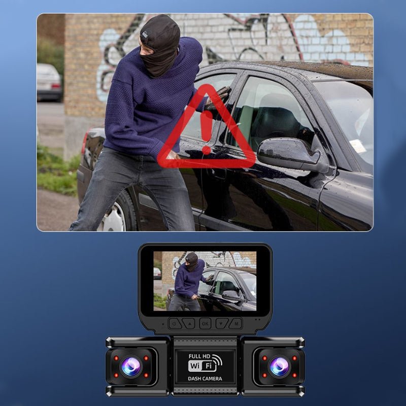 🔥HOT SALE NOW🚗Multi-Lens HD Dash Camera with Wi-Fi - Image 7